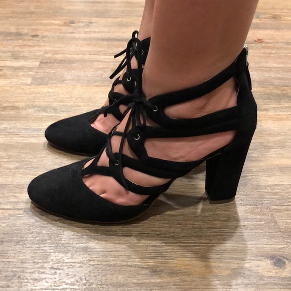 Nordstrom Shoes - Black gladiator heels